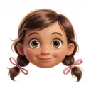 Mira Rivera — Little Sister, Age 6